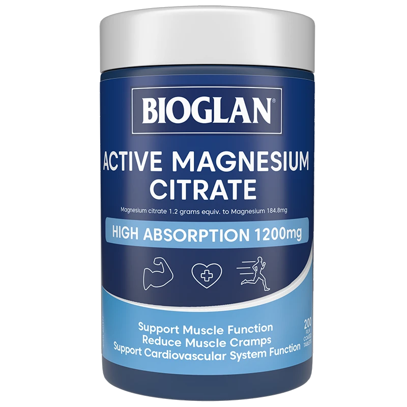 Bioglan Active Magnesium Citrate 200 Tablets $20 ($39.99) + more up to 50% off Chemist Discount Centre catalogue deals